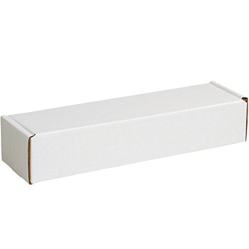 BOX USA Mailer Boxes Large 24"L x 2"W x 2"H 50-Pack - Corrugated Cardboard Box for Shipping, Moving, Mailing, Packing, Packaging and Storage - size: 24x2x2" 50-Pack White