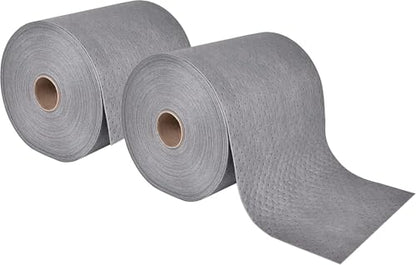 A A IN 2pack Oil Absorbent Pads, Oil Maintenance Mat Roll - style: 2pack 150' L x 15"