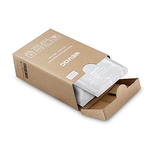 Wevac Vacuum Sealer Bags 6"x10", 200 Pint Bags, Fits Food Saver Sealers - size: 6" x 10" 200 count