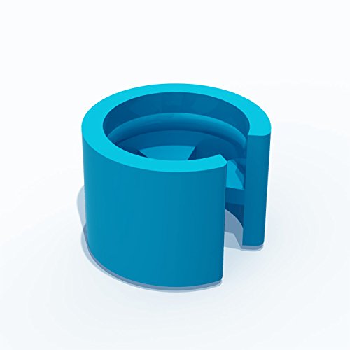 Blank Hanger Size Markers - 100pcs/bag (100, Aqua) - color: Aqua