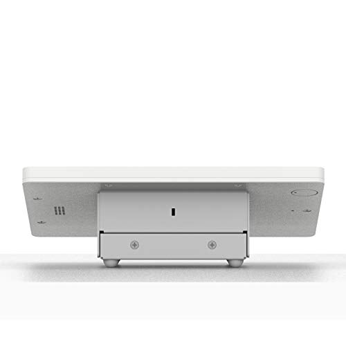 VidaMount White Enclosure and Fixed Tilted 15° Desk/Surface Mount [Bundle] Compatible with iPad 9.7 (5th / 6th Gen), Pro 9.7", Air 1/2 - color: White, size: iPad 9.7 (5th / 6th Gen), Pro 9.7", Air 1/2