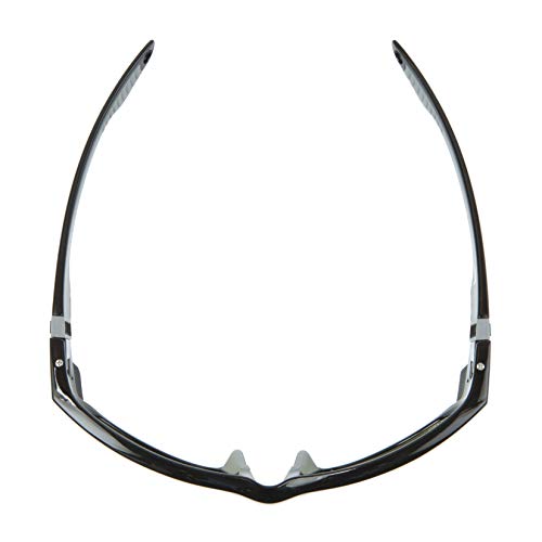 X Power ANSI Z87+ Safety Sunglasses Impact Resistant Polycarbonate Lens & Double Injection Frame - color: 003 Black & Grey Frame / Dark Grey Lens