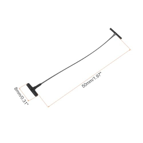 MECCANIXITY Standard Tagging Fasteners, Plastic Regular, Standard Label Gun Price Tagging Barbs for Garment Price Tag Label Tagging Barbs 50mm/2 Inch, Pack of 1500 Black - color: Black, size: 50mm/2 Inch