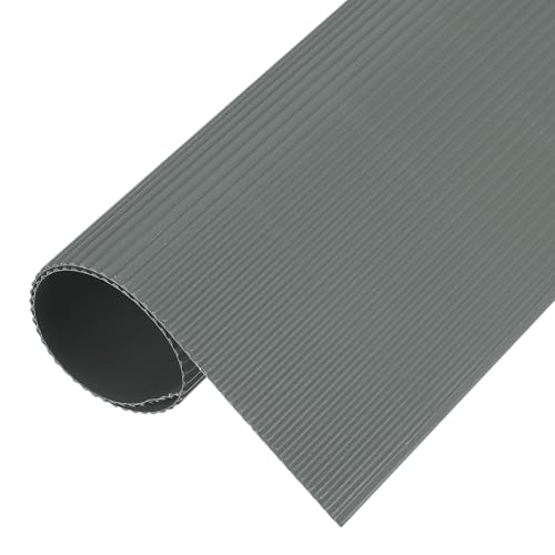MECCANIXITY Corrugated Paper Sheets 5pcs 14x10x1/16inch Gray - color: Gray, size: 14inch x 10inch x 1/16inch