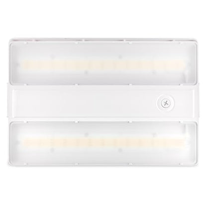 Topaz LHB-30L-W-PCS-U LED Linear High Bay Light 18 Inch - White, Power Select 120-277V, CCT Select 3500K/4000K/5000K, 18500-30000 Lumens, Aluminum Body, CRI 80, Sensor Ready, 50000 Hour LED Light