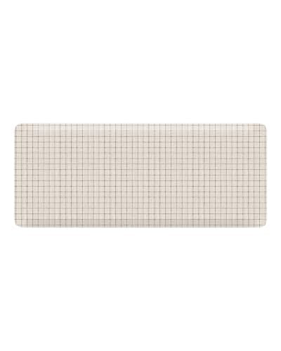 House of Noa Nama Standing Mat – Anti-Fatigue Cushioned Kitchen Mats for Floor | Ergonomic Bounce-Back Foam Kitchen Mats | Anti-Fatigue Mats for Kitchen & Standing | Axel Pewter | 22" x 54" - color: Axel Pewter, size: 54"L x 22"W x 0.8"Th