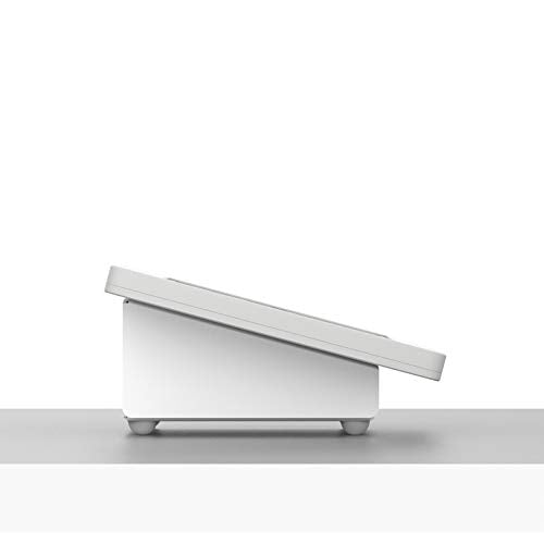 VidaMount White Enclosure and Fixed Tilted 15° Desk/Surface Mount [Bundle] Compatible with iPad mini 1/2/3 - color: White, size: iPad Mini 1/2/3