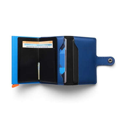 Chipolo x Secrid Trackable Mini Wallet, Leather Slim Wallet (Black) - color: Chipolo x Secrid Miniwallet (Black)