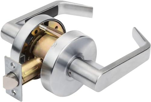 Dynasty Commercial Passage Lever, ADA, Satin Chrome - color: Satin Chrome, style: Passage