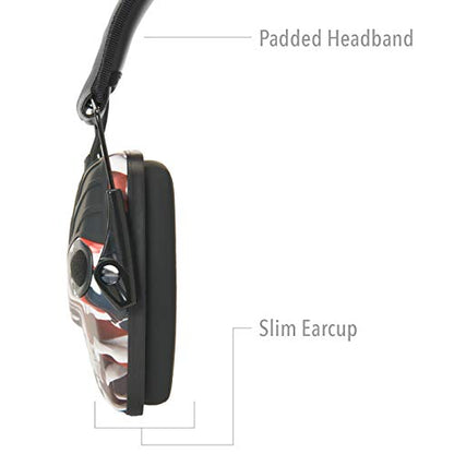 Howard Leight by Honeywell Impact Sport Sound Amplification Electronic Shooting Earmuff, ONE NATION - color: One Nation, size: Medium