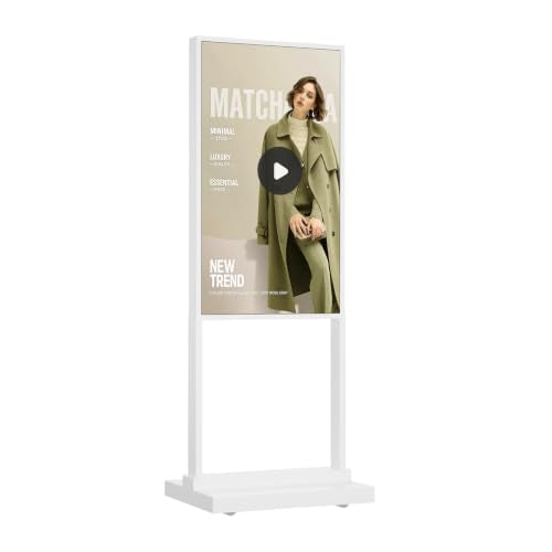 43" Digital Signage Kiosk Touchscreen, 700 Nits Indoor Display - size: Touch 43 inch