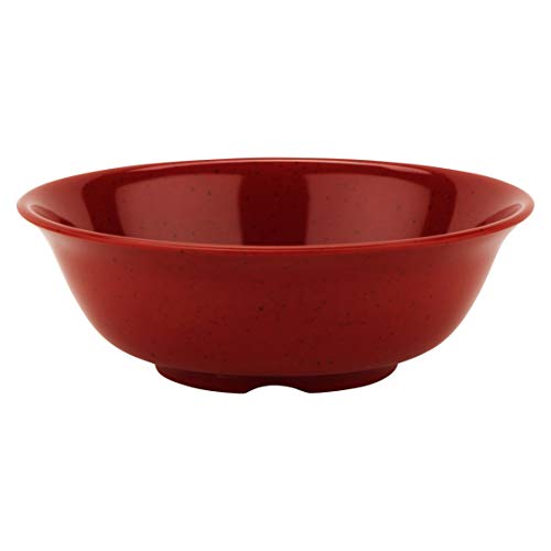 GET 24 oz Red Melamine Bowl (Set of 12) - color: Red Sensation, size: 24 Ounces, style: Set of 12