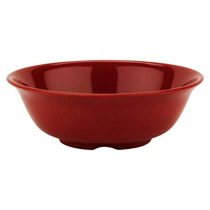GET 24 oz Red Melamine Bowl (Set of 12) - color: Red Sensation, size: 24 Ounces, style: Set of 12