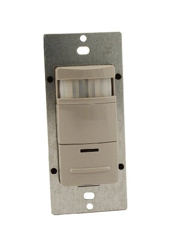 Leviton Multi-Technology Ceiling Mount Occupancy Sensor, 24VDC, 35mA; 1000SF Field-of-View, ODS10-IDG, Gray - color: Gray