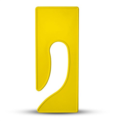 Blank King Rectangle Dividers and Quantities (25, Yellow) - color: Yellow
