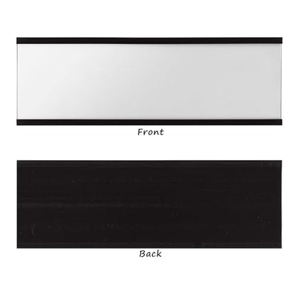 Realth C Channel Magnetic Label Holders 10 Pack 2' x 4'' for Metal Racks and Shelves - size: 2'' x 4'', style: 10 Pack
