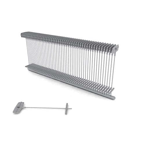 Kenco 1 Inch Standard Tagging Attachments, 1-in Fasteners for Tagging Retail, Consignment and Manufacturing - 5,000 Pieces Per Box 50 per Clip (10 Boxes 50,000 Fasteners, Grey) - color: Grey, size: 10 Boxes 50,000 Fasteners
