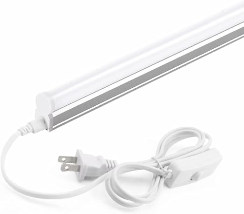 Barrina T5 LED Shop Light, 4FT, 6500K (Super Bright White), 20W, 1 Pack - color: 6500K Super Bright White, size: 1 Pack