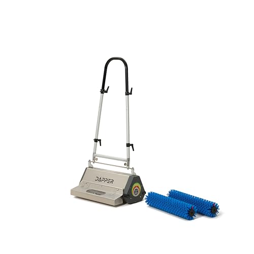 22" Counter-Rotating Brush (CRB) Commercial Carpet & Hard Floor Cleaning Machine – 450 RPM, Quiet 53 dBA, Durable 60 lb Wide-Area Scrubber – Ideal for Banquet Halls, Event Centers & Large Facilities - size: 22"