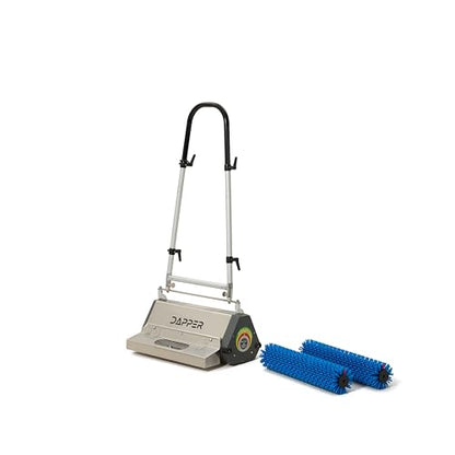 22" Counter-Rotating Brush (CRB) Commercial Carpet & Hard Floor Cleaning Machine – 450 RPM, Quiet 53 dBA, Durable 60 lb Wide-Area Scrubber – Ideal for Banquet Halls, Event Centers & Large Facilities - size: 22"