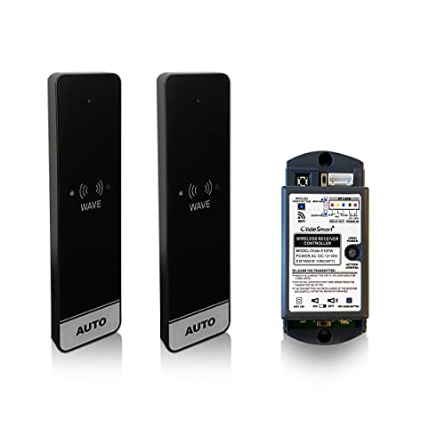 WiFi Smart, Wireless and Touchless Sensor Switches for Automatic Doors, Wave to Open Buttons for Entry System