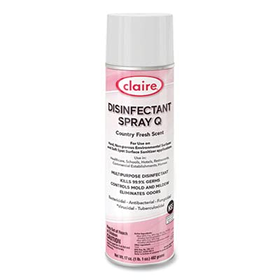 Claire CL1001 Country Fresh Surface Cleaner Spray, 17 oz, (Pack of 12)