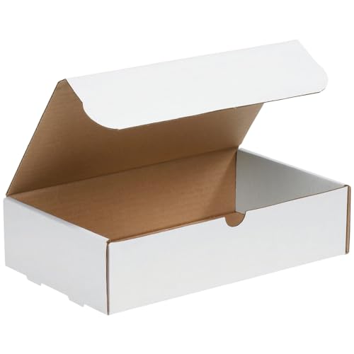AVIDITI Small Shipping Boxes 12.5"L x 5"W x 3"H, 50-Pack | Foldable Corrugated Cardboard Crush-Proof Box for Shipping, Packing, Moving and Storage - size: 12 1/2 x 5 x 3