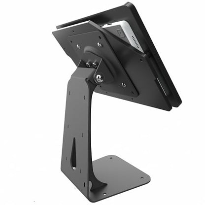 Anti-Theft Acrylic Case for Lenovo TAB Tablet with 360 Rotate 180 Swivel Metal Desktop Stand & 90-Degree USB C Cable (Black, M8 Gen 4) - color: Black, size: M8 Gen 4