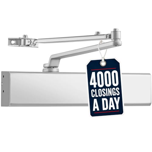Lawrence Heavy Duty Door Closer Commercial Grade 1 - color: Aluminum (AL)