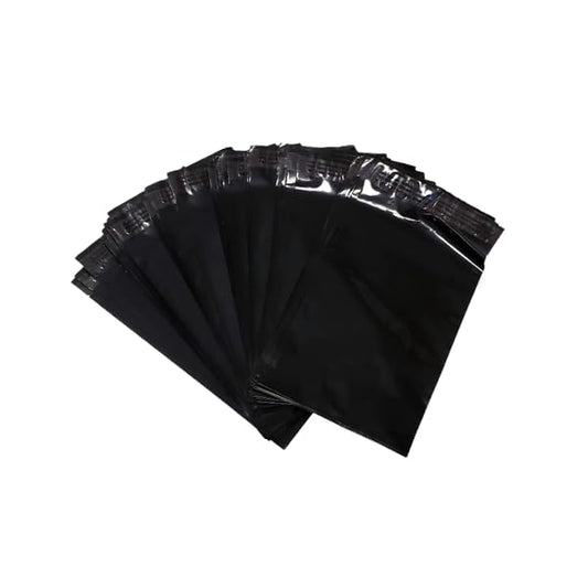 Large Black Poly Bags for Shipping [250 Pack] Water Resistant Self Sealing Package Mailing Envelopes #7 (19" x 24") - size: #7 (19"x24") [BLACK]