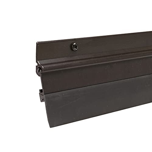 MD Building Flex-O-Matic Screw-On Door Sweep, Bronze, 36in - color: Bronze