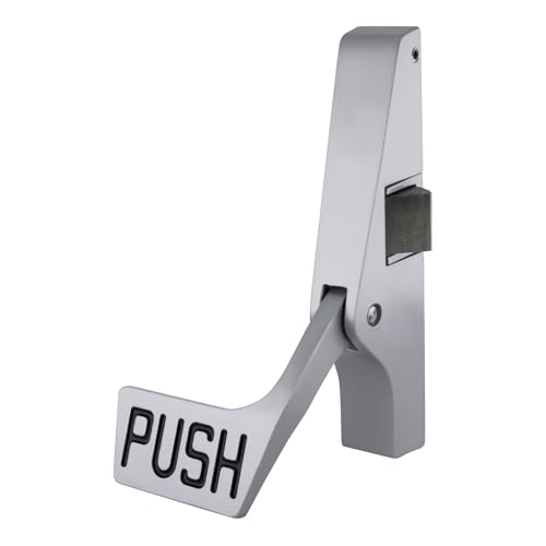 C.R. LAURENCE 311095PRC628 CRL Satin Aluminum Jackson 10 Series Right Hand Reverse Bevel Paddle Rim Panic Exit Device - color: Satin Aluminum