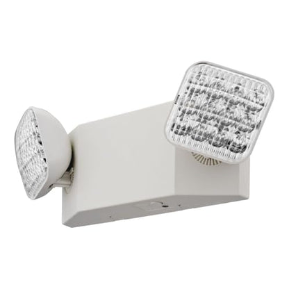 Lithonia Lighting Basics LED Emergency Light, Adjustable Heads 120/277V 6Pk - size: Generation 3 (6-Pack), style: Square Lamp