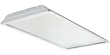 Lithonia Lighting 2GTL4 5000LM LP840 2-Foot by 4-Foot White LED Lay-in Troffer with Prismatic Lens, 4000K, 5000 Lumens