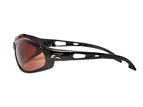Edge SW111 Dakura Wrap-Around Safety Glasses - color: Copper, size: One Size, style: Standard