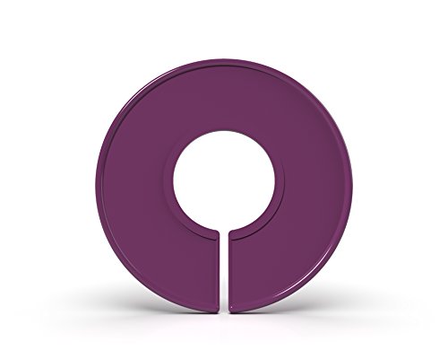 Clothes Size Dividers, Clothing Rack Size Dividers Blank - (10, Grape) - color: Grape