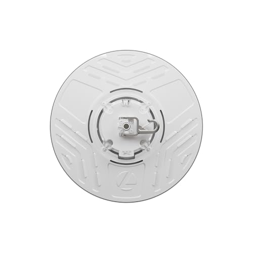Lithonia Lighting Compact Pro Round LED High Bay Light, Ceiling Lighting Fixture, Adjustable 12000/15000/18000 Lumens, Selectable 4000K/5000K, UVOLT 120–347V, White (CPRB ALO13 UVOLT SWW9 80CRI DWH) - size: 13-Inch | Switchable White Light, style: Adjusta