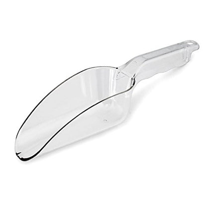 New Star Foodservice Polycarbonate Plastic Utility Ice Scoop, Clear, 12 oz - color: Clear, size: 12 oz.