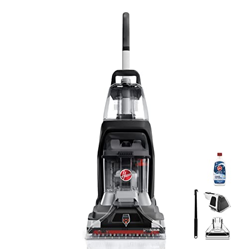 Hoover Powerscrub XL Pet Carpet Cleaner Machine, Upright Shampooer, FH68050, Black (Renewed)