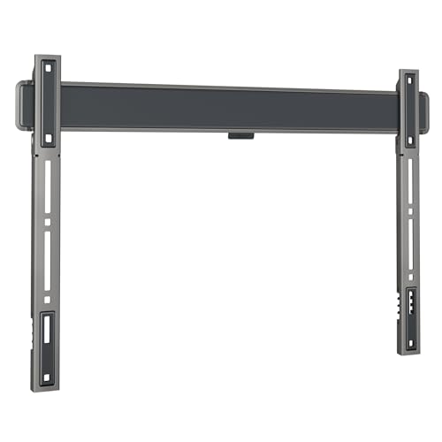 Vogel's TVM 5605 Extremely Flat TV wall Bracket for 40-100 inch TVs, Max. 220 lbs, TV Bracket max. VESA 600x400, Universally Compatible, Distance to the wall only 0.59 inch - size: 40 - 100"