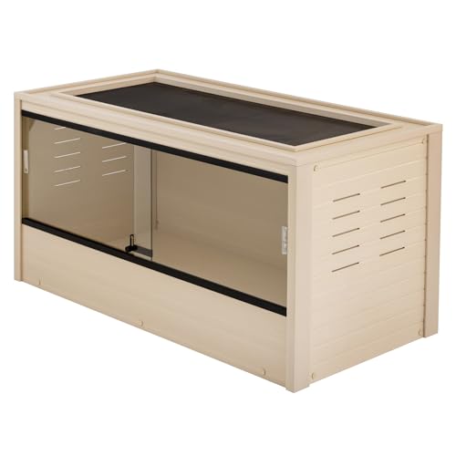 New Age Pet® ECOFLEX® 48" Mojave Reptile Enclosure, Large, Maple - color: Tan, size: Large