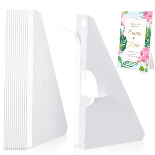 Marspark 12 Pack Poster Stand,10 Inch,White - color: White, size: 10 Inch