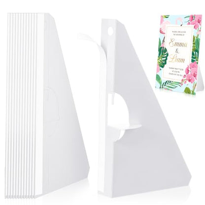 Marspark 12 Pack Poster Stand,10 Inch,White - color: White, size: 10 Inch