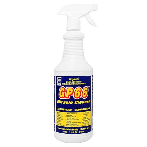GP66 Green Miracle Cleaner Super Size (32 oz) – Powerful American Made All-Purpose Cleaner, Heavy Duty Concentrated Formula Cleans Kitchens, Bathrooms, Laundry, Ovens, Floors, Engines & More - size: 32 Fl Oz (Pack of 1)