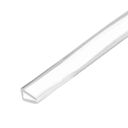 PATIKIL Rubber Seal Strip, 10Ft Flexible U Channel Edge Trim Protector Soundproof Door Seal Strips Fit 2-3mm Thick Edge, 1/4"(6mm) Width, 3/8"(10mm) Height, Transparent - size: 1/4"(6mm ) x 3/8"(10mm )