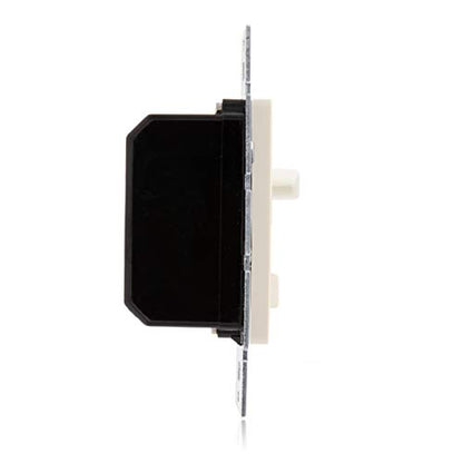 Maxxima LED Dimmer Electrical Light Switch, Almond, 3-Way/Single Pole Use - color: Almond