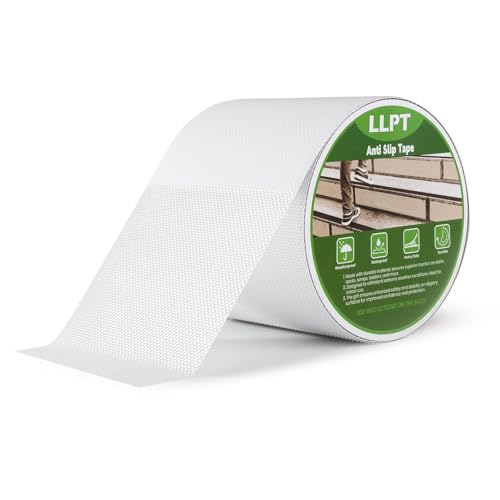 LLPT Grip Tape 4" x 16.5 Ft Clear Heavy Duty Anti Slip Tape - size: 4" x 16.5 Ft