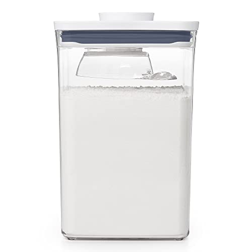 OXO Good Grips POP Container 1/2 Cup Scoop, Clear (Pack of 2)
