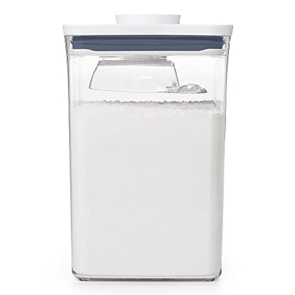 OXO Good Grips POP Container 1/2 Cup Scoop, Clear (Pack of 2)