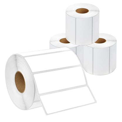 3" X 1" Direct Thermal Labels (5200 Count, 4 Rolls) - size: 3" X 1"